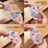 New Foldable Cute Cartoon Portable Collapsible Fan Creative Summer Small Fresh Cool Fan Hand Fan Round Pocket Fan 2