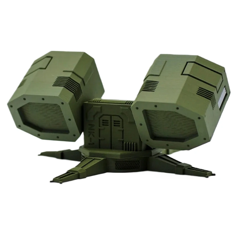 Scatola portaoggetti per batteria con stampa 3D Ornamento Figurine da tavolo creative Decorazione Modello AA Scatole organizer per batterie modello AAA - immagine 2