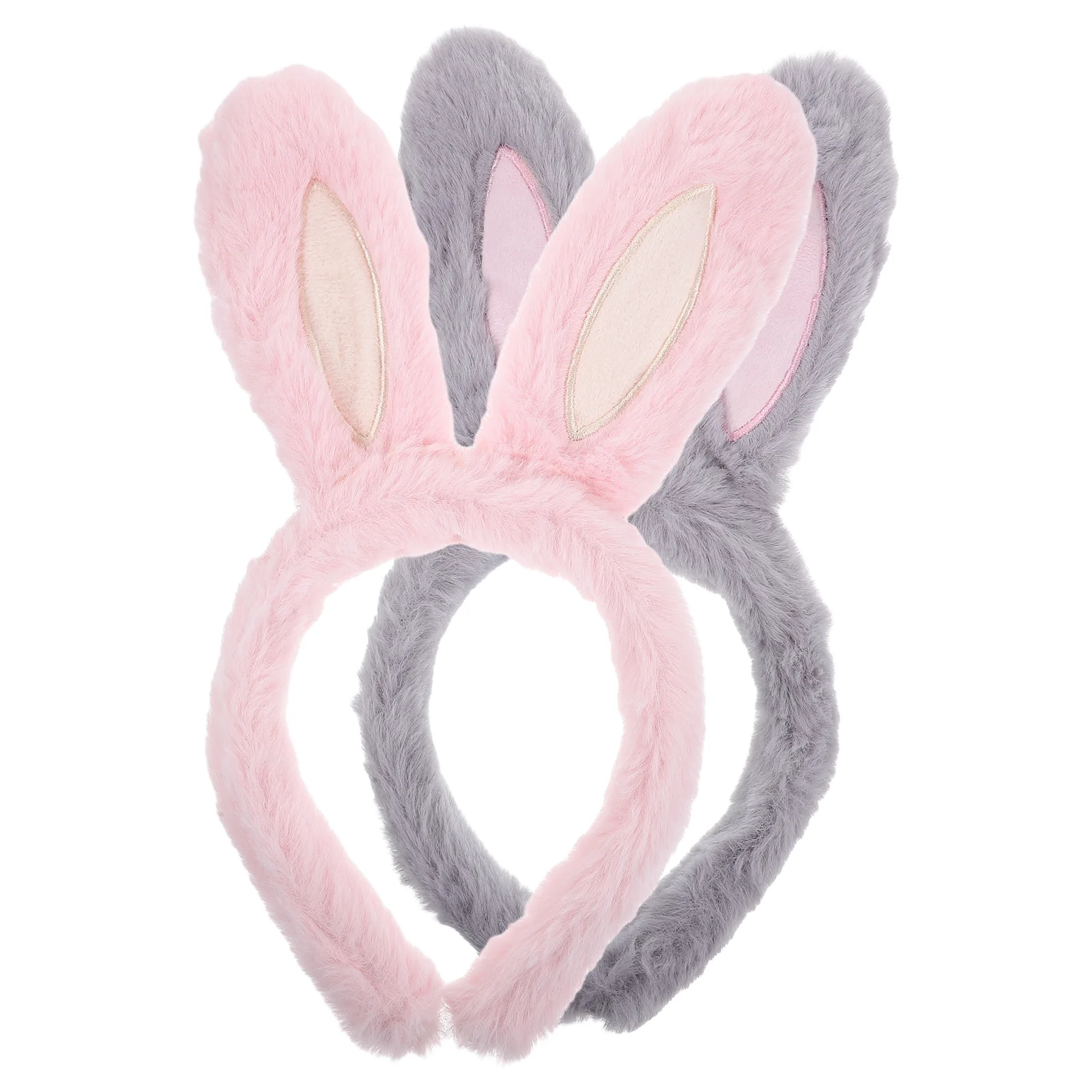 

2pcs Bunny Headbands Easter Headwear Rabbit Ear Headband Party Hair Accessory