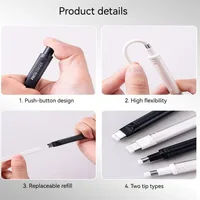 Push-Type Pencil Eraser For Manga Design Drawing Highlight Modeling Writing Painting Press Erasers School Stationery Gifts 4