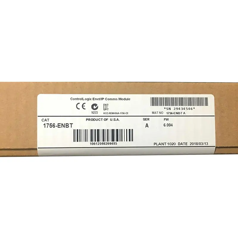 

PLC контроллер 1756-ENBT PLC модуль новый оригинальный сток
