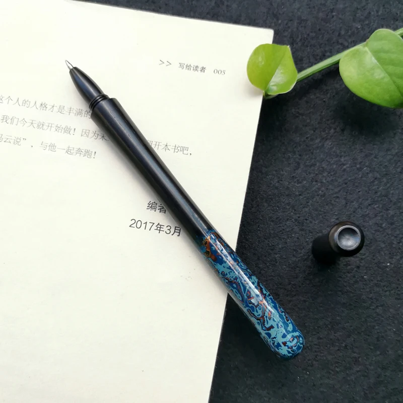 

Роскошная фирменная ручка Redwood, большая Лаковая ручка ручной работы, оригинальная фоторучка в китайском стиле