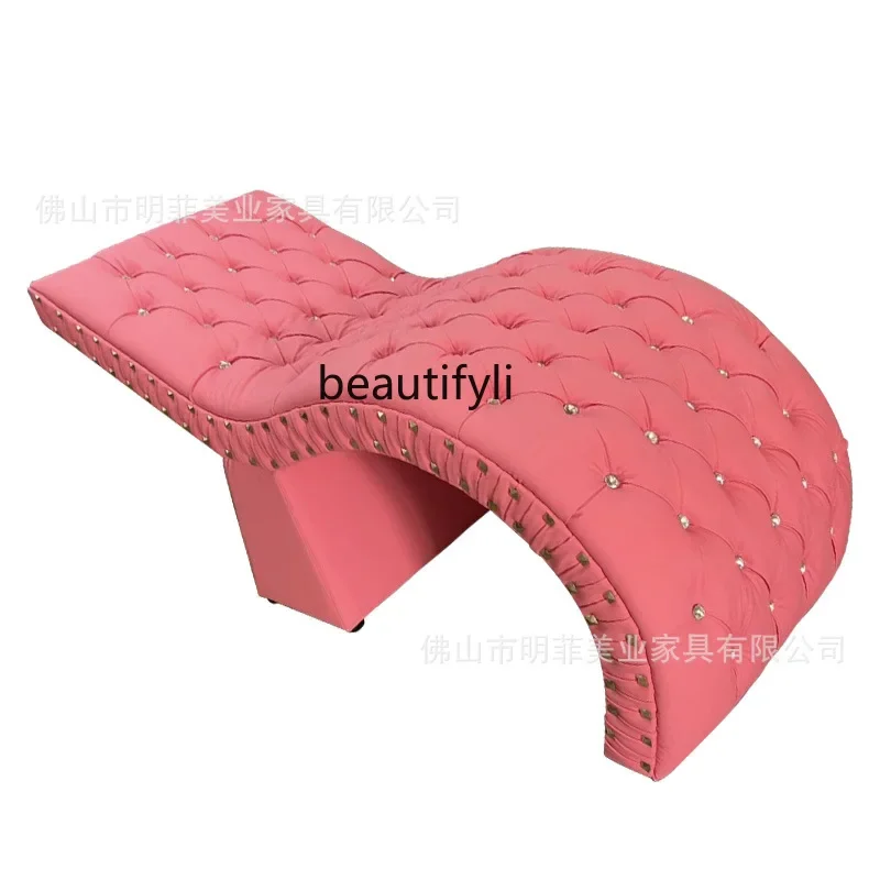 Beauty Salon Modern Facial Bed Body Massage Massage Couch Curve Eyelash Tattoo Embroidery Massage Bed