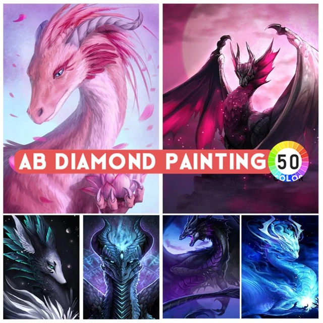 5D Diamond Painting Dragon Full Drill Diamond Mosaic Painting