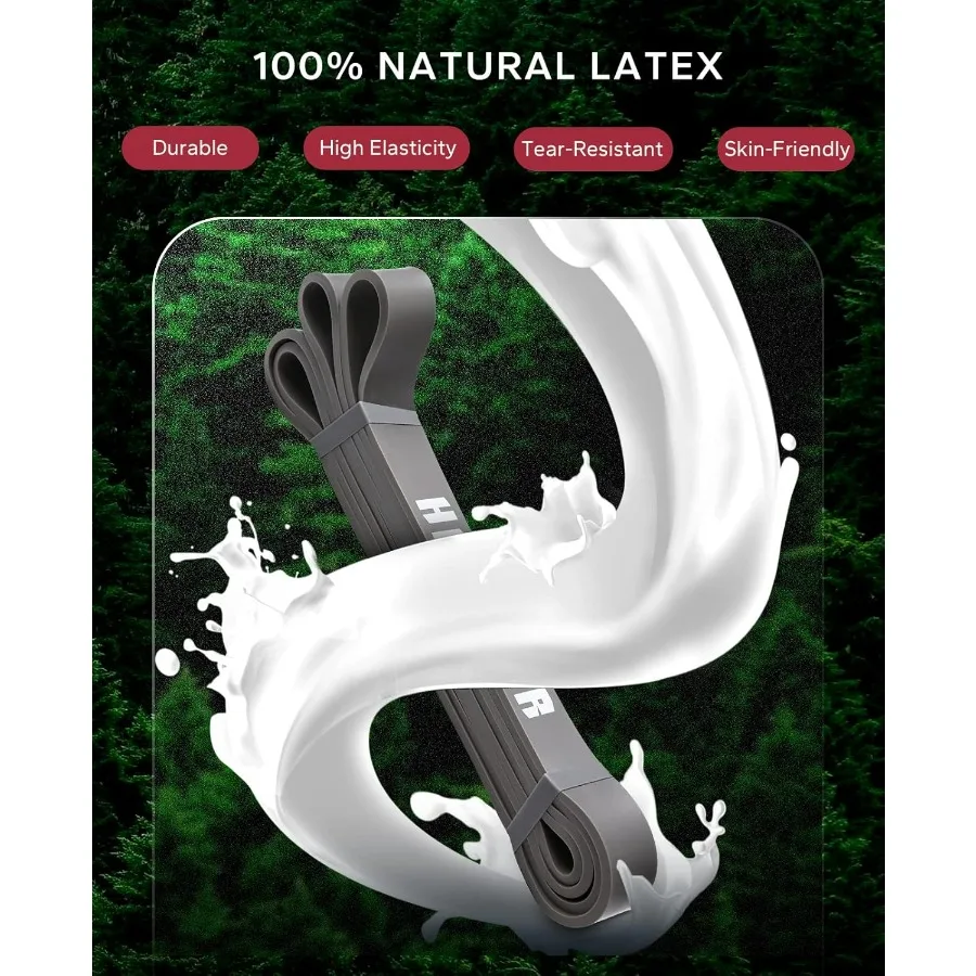 Pull Up Assistance Bands Set of 5 - Resistance Bands for Working Out, Stretching, Physical Therapy, Muscle Training