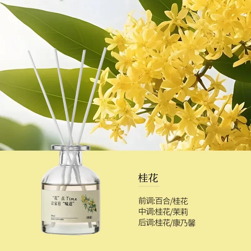 Indoor Fireless Vine Fragrance Continuous Fragrance Plant Flower Gardenia Osmanthus perfume Air Refresher