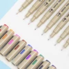 9 Colors Micro-line Pens Waterproof Durable Fine Line Drawing Art Pen Painting Drawing Marking Journaling Lllustrating Drawing 4