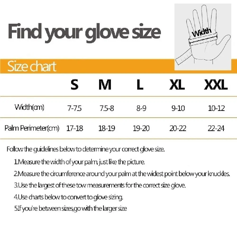 Warm Winter Motorcycle Gloves for Men And Women Waterproof Thermal Touchscreen Compatible Anti-slip Biker Gym Cycling Gloves 6