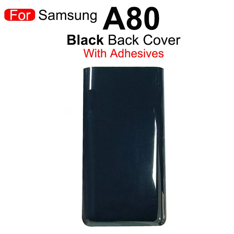 삼성 갤럭시 A80 805F 후면 배터리 커버 하우징 베젤 교체 수리 부품에 대한 1Pcs