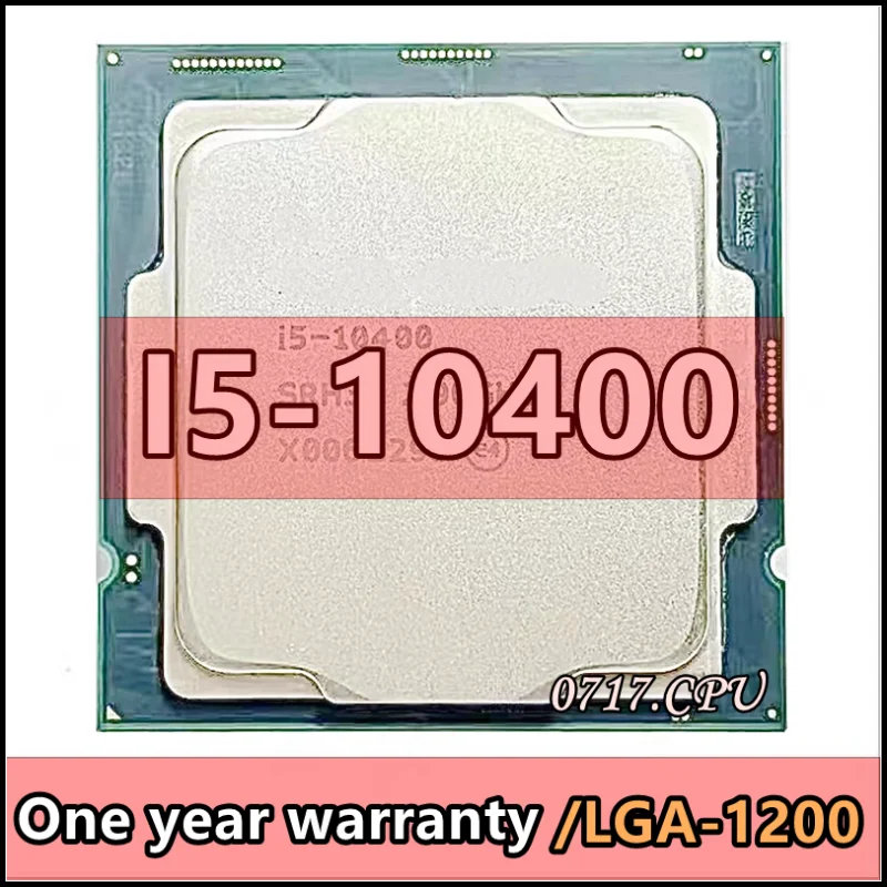 

I5-10400 I5 10400 SRH3C 2.9 GHz Prosesor CPU Enam Inti Dua Belas Benang L2 = 1.5M L3 = 12M 65W LGA 1200