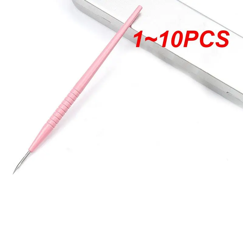 

1~10PCS Stainless Steel Eyelash Extension Stick Applicator High Quality Material Permanent Curls Easy To Use Professional