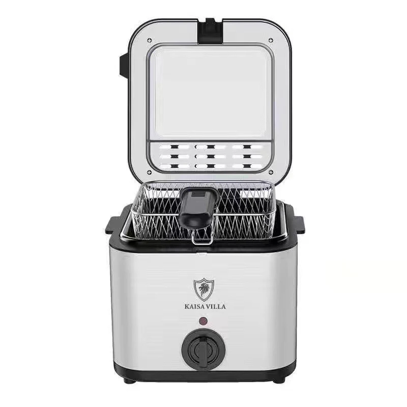 전기 딥 프라이어, 프렌치 프라이 기계, 오븐 오일 핫 팟, 프라이드 치킨 그릴, 온도조절기 조절 가능, 주방 요리, 110V, 220V, 2.5L