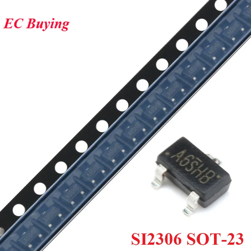 20/10 Pz Si2306 2306 A6Shb Sot-23 Sot23-3 30V/5A Smd Transistor Mos Tubo N-Channel Fet Transistor Ic Chip Nuovo Originale
