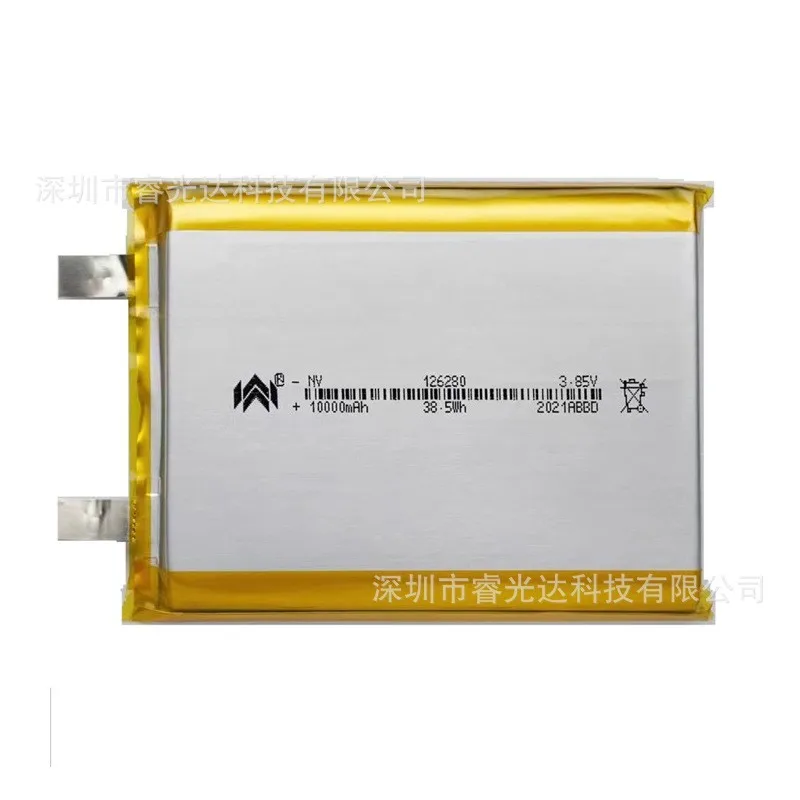 ひ様 126280リチウムポリマー電池,10000mAh,高電圧,3.85v,バッテリー