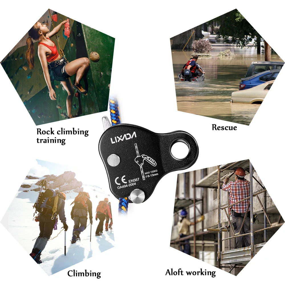 Climbing Rope Ascender Grip 6