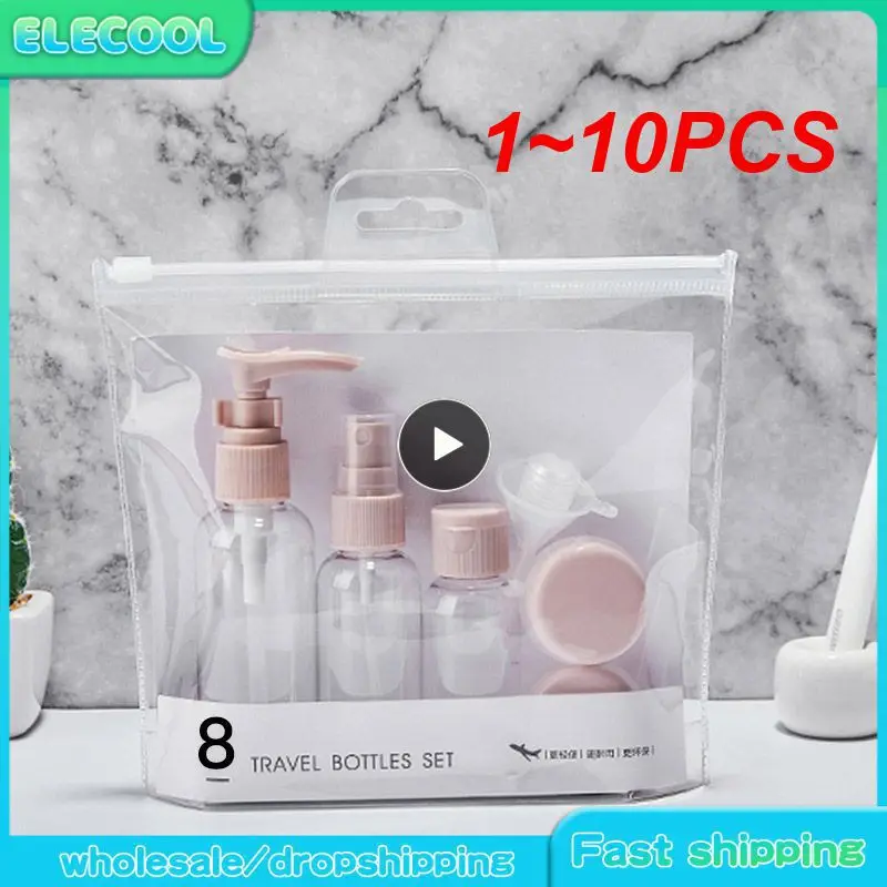 

1-10 шт., пластиковые бутылки для косметики
