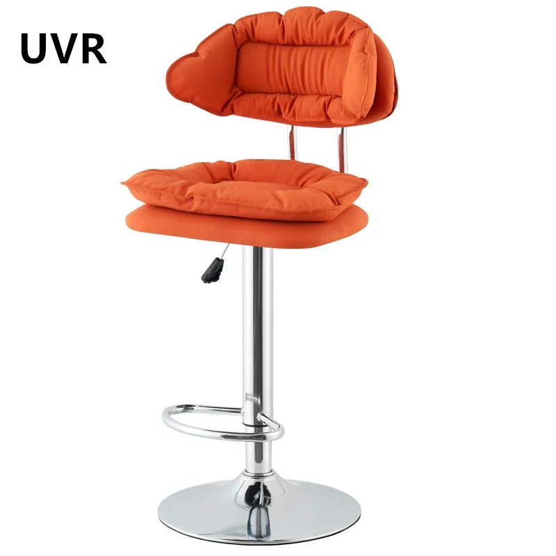 Home Bar Stools Kitchen Dining Room Chairs Bedroom Makeup Backrest Stools Cashier High Chair Bar Salon Lift