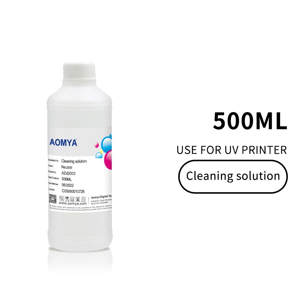 100ml Cleaning Solution Printer Ink Cleaner for Dye Pigment Sublimation DTF Ink Print Head for EPSON CANON HP Printer Refill Kit