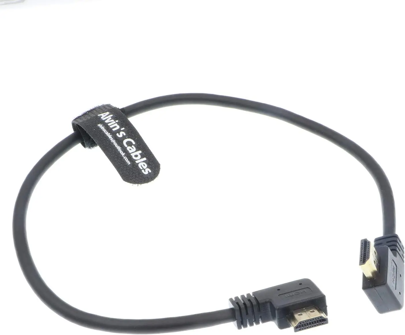 Atomos Portkeys 모니터용 Alvin의 Z Cam E2 L 모양 4K HDMI 케이블 45cm