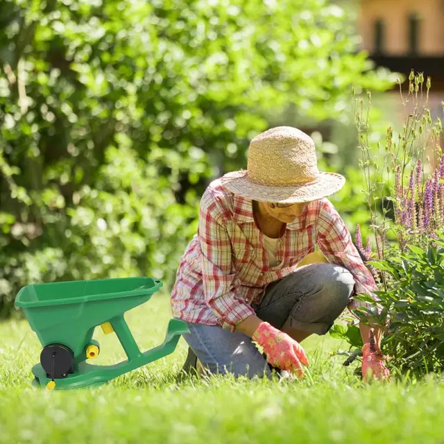 Kiváló Minőségű Kézi Hajtókar -Vetőgép 1,5 Liter Kapacitású Műsorszolgáltató Terjedő Többcélú Vetőmag -Terjedő A Garden Lawn Kis Farm Számára - Image 3