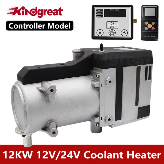 12KW For RV VAN CAR BOAT 12V 24V LCD Controller Coolant Parking Heater  Similar Eberspacher Hydronic