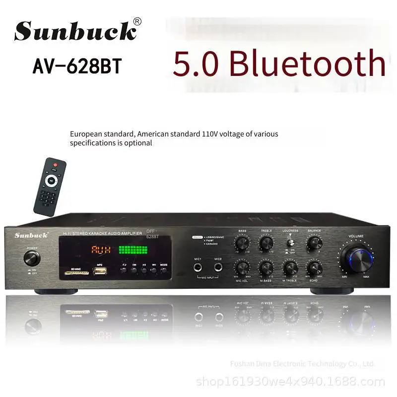 Bluetooth Sound Speaker Amplifier Stereo Audio Amplifier Audio Stereo System Components Ultra-heavy Bass High Power 1 Bluetooth Sound Speaker Amplifier Stereo Audio Amplifier Audio Stereo System Components Ultra-heavy Bass High Power 1