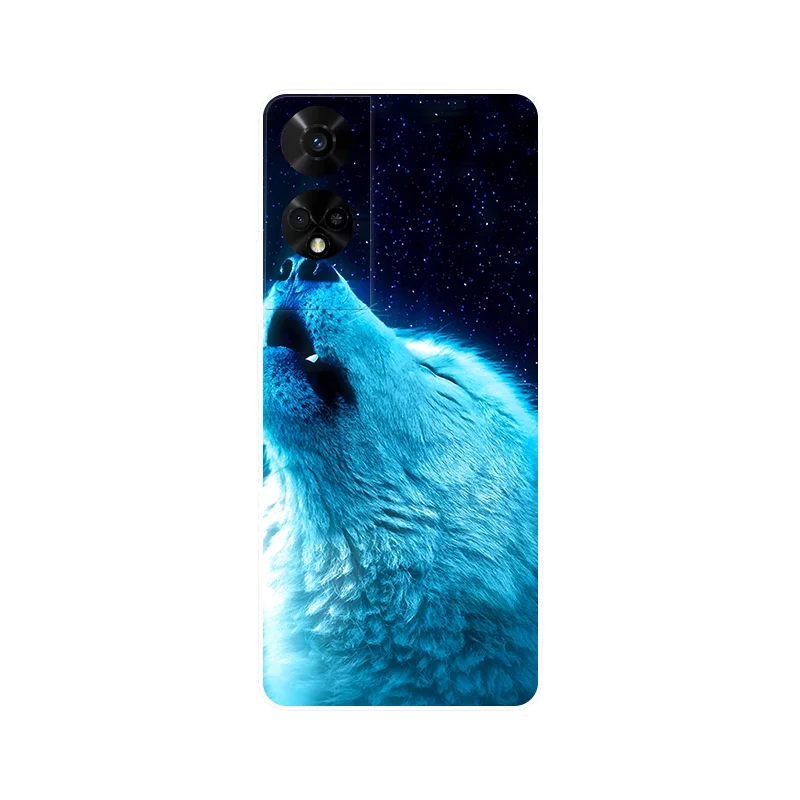 Cartoon Design Shockproof TPU Silicone Bumper Case - Soft Back Cover