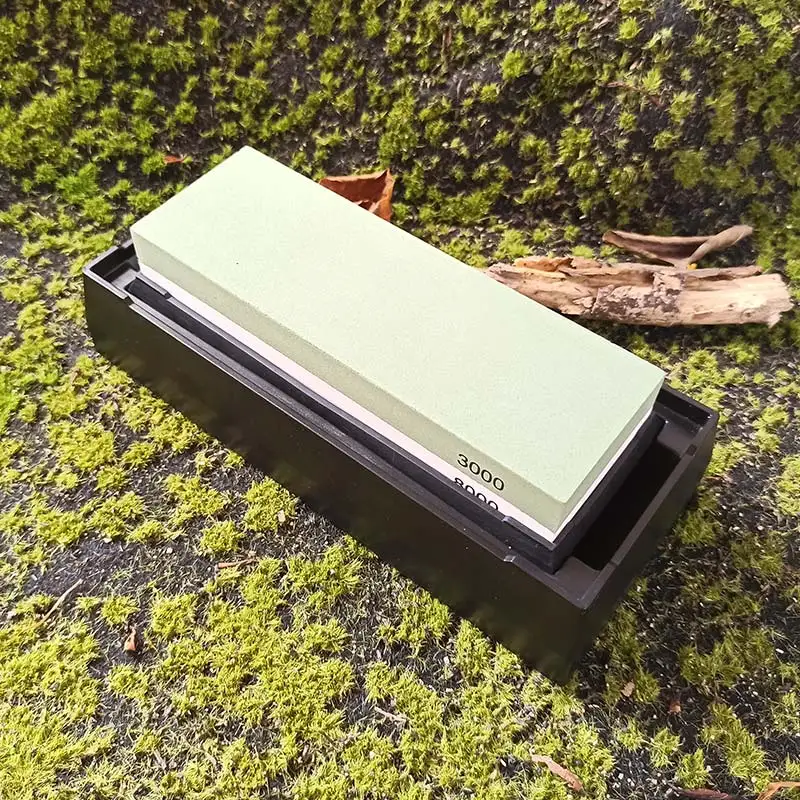 Sharpening Stone Holder Knife Accessories Whetstone Base Sharpening Bamboo/Silica Gel Base System Kitchen Knife Sharpener Tools