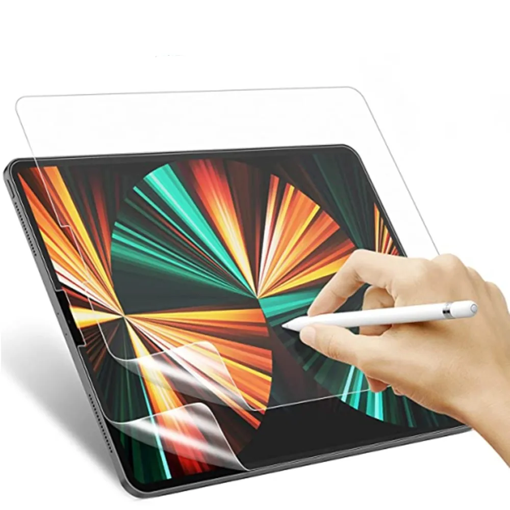Paper Film Screen Protector Matte PET Painting Write For iPad Pro 11 12.9in Air 3 4 5 7th 8th 9th 10th Gen 9.7 10.2 10.9