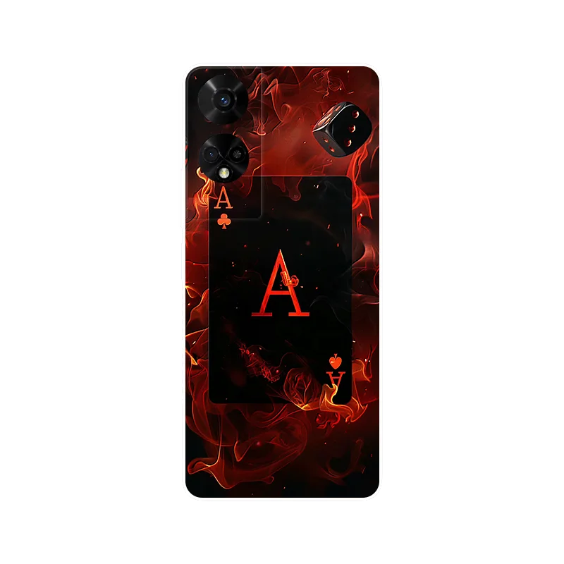Wolf Painted Shockproof Silicone Phone Case - Stylish and Durable Cover