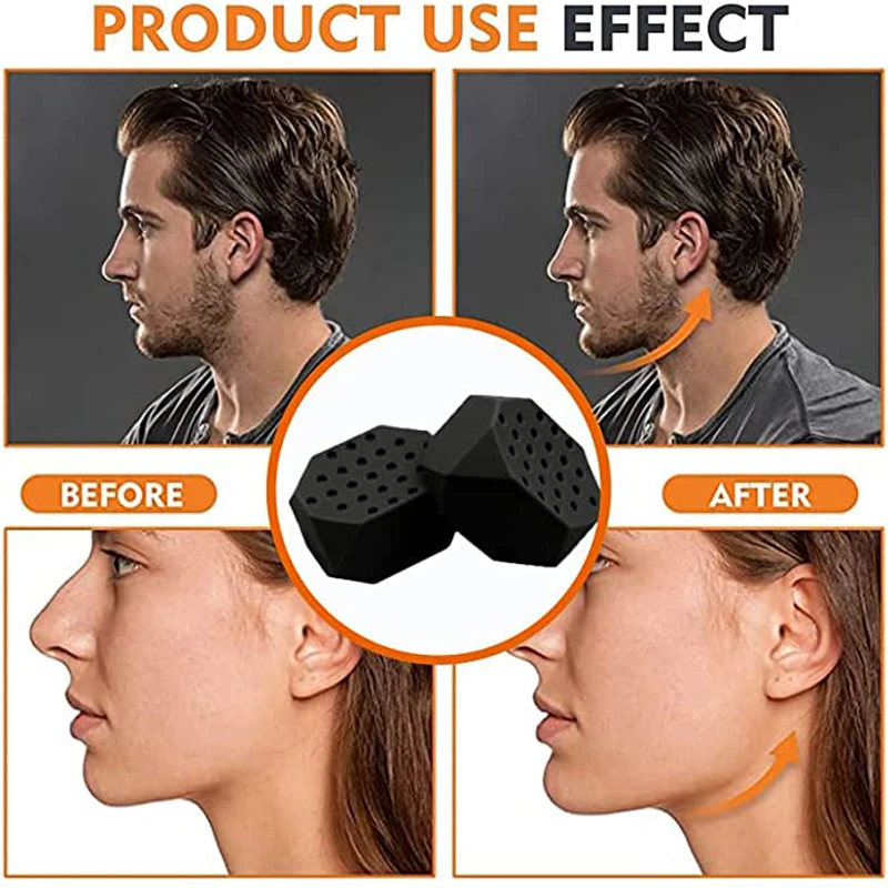 Bola de ejercicio de línea de mandíbula para hombre, Gel de sílice de grado  alimenticio, entrenador muscular Facial, 2 uds./lote - AliExpress