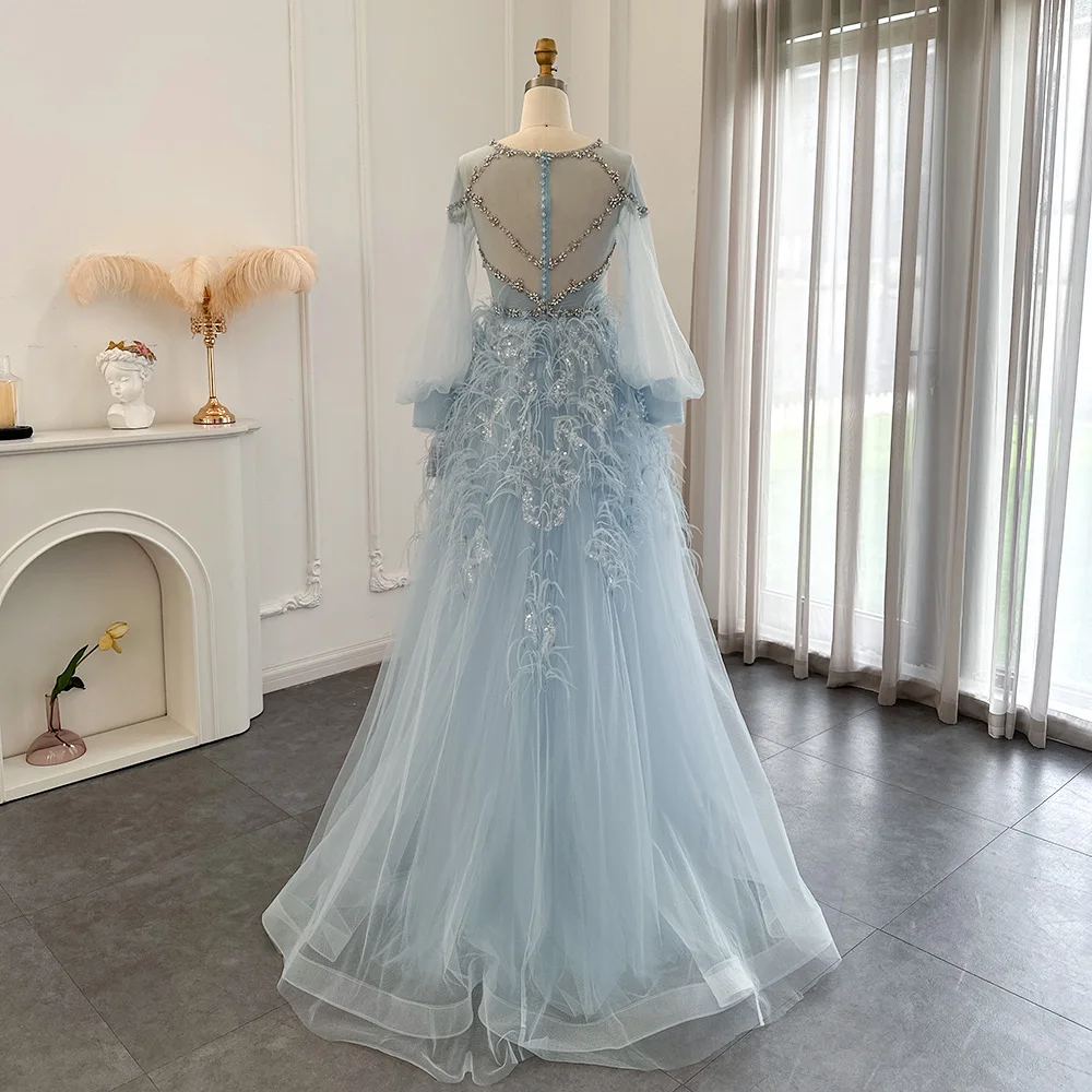 Sharon Said Luxury Dubai Ball Gown Wedding Dress Lace Long Sleeves 100%  Real Photos Saudi Arabic Princess Bridal Gowns Q-6020 - AliExpress