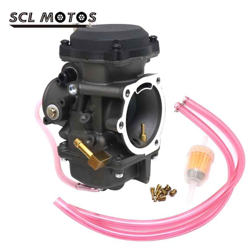 

SCL MOTOS Motorcycle Carburetor Carb For Harley CV40 40mm Carburador Road King Super Glide Performance Tuned XL883 Twin Cam