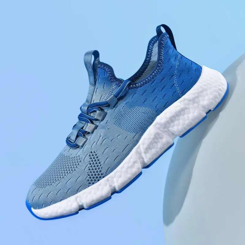 Zapatillas de deporte transpirables para Hombre, zapatos de tenis para correr, cómodos, informales, de alta calidad, a la moda - Image 3