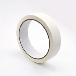 Precision Masking Tape Dispenser for Home Renovation and DIY Projects (25mm white wide tape)