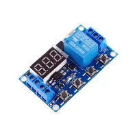 DC 6-30V Support Micro USB 5V LED Display Automation Cycle Delay Timer Switch Off Delay Time Relay 6V 9V 12V 24V 2