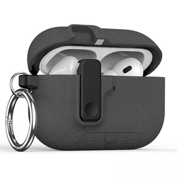 Premium Magnetic Lid Lock Earphone Protector with Luxury Hybrid Case - Airpods4 (B)