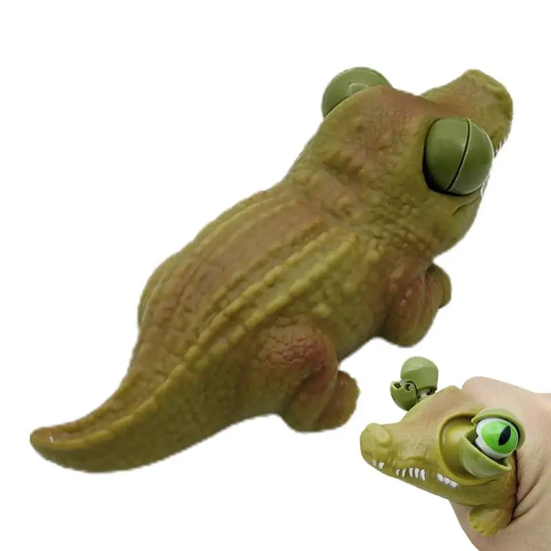 

Crocodile Pinch Toys CutePinch Soft Mochi Toys For Stress Relief And Fun Squeeze And Watch Them Pop Out For Children And Adults