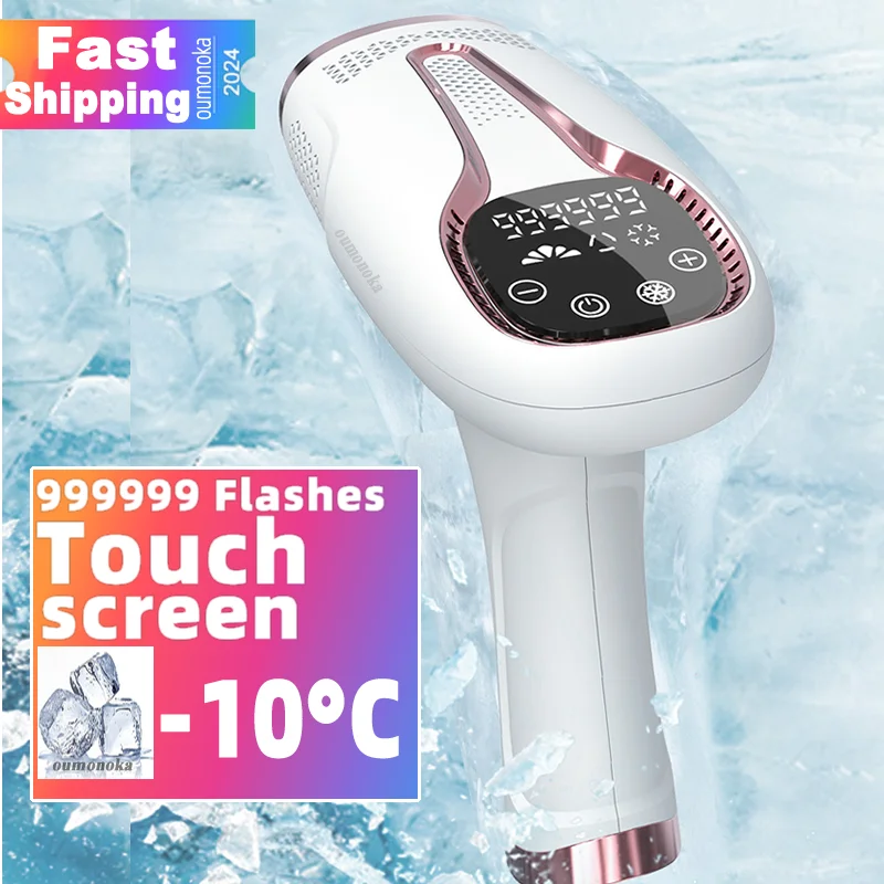 Electric Epilator 999999 Flashes Laser Permanent IPL Photoepilator Hair Removal Painless