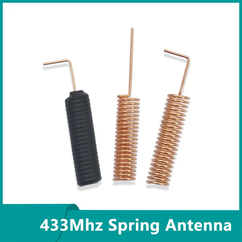 100Pcs Telecomando 433 Mhz 2Dbi 3Dbi Antenna Elicoidale Interna 433 Mhz Antenna A Molla Integrata Per Ricevitore Trasmettitore
