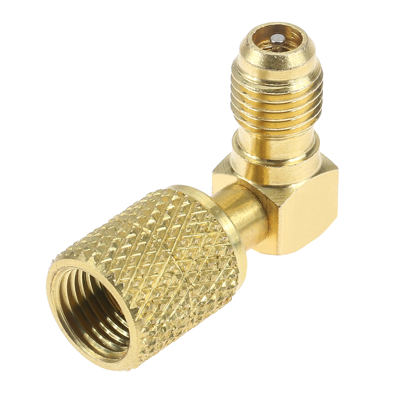 2 Adattatori R410A Da 5/16” Femmina A 1/4” Maschio – Raccordo Girevole Per Climatizzatori