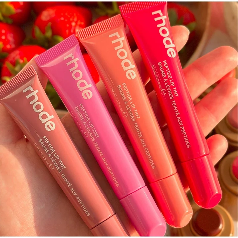 Lip Balm Phone Case Lip Gloss Moisturizing Glaze Essence Gel Toast Espresso Raspberry jelly Transparent Oil