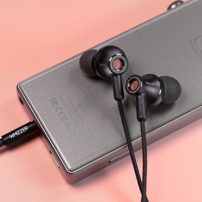 Whizzer BS1  13.6mm Dynamic Driver In Ear Wired Earphone Bass Monitor Hifi Noise Canceling Headphones 4