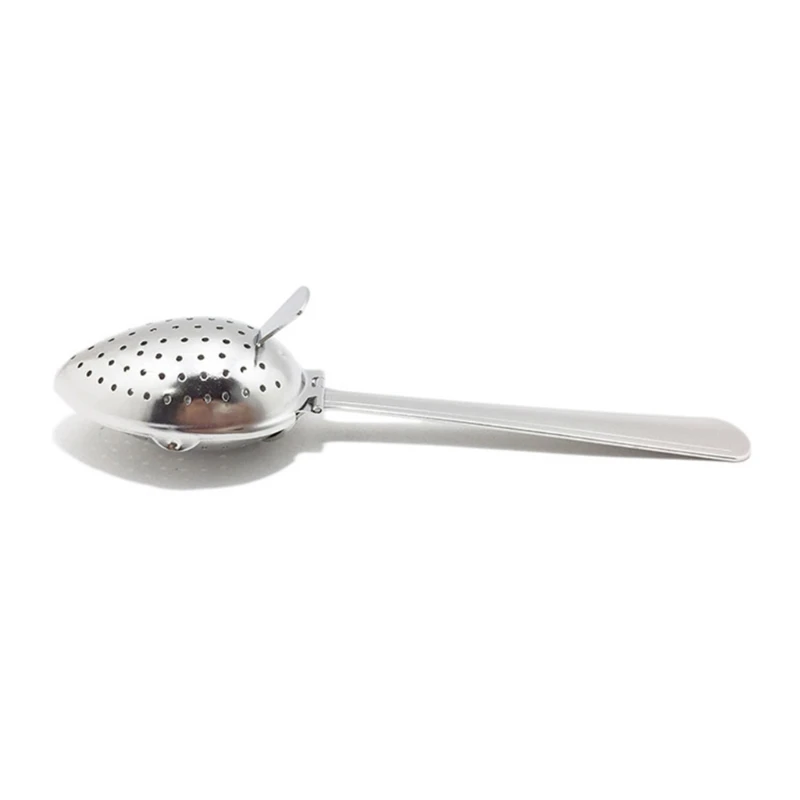 Tea Infuser Strainer Filter Portable Stainless Steel Reusable Interval Diffuser Partition Spoon