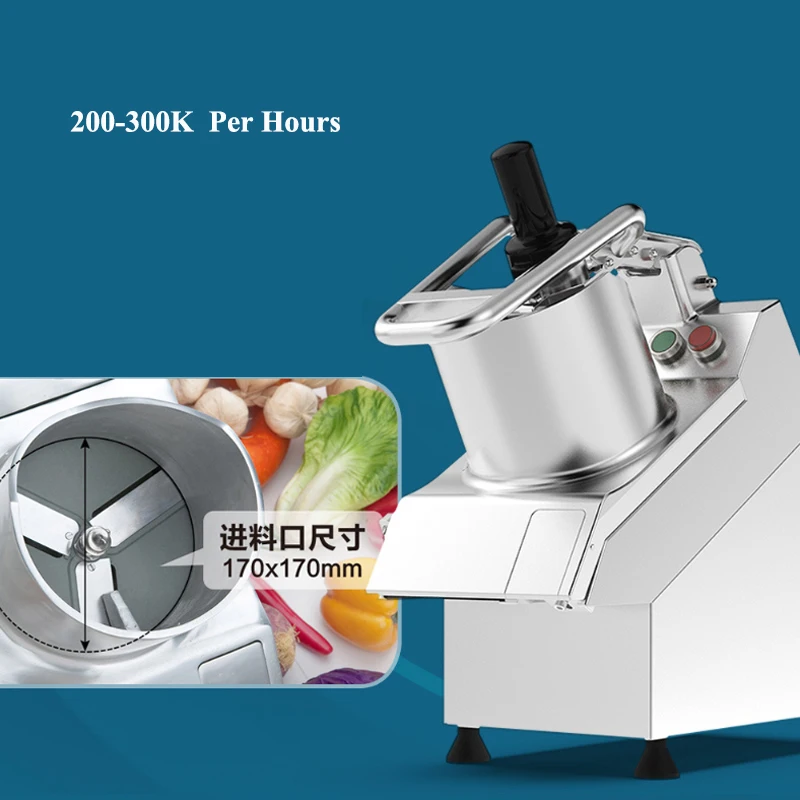 Commercial Electric Food Cutter And Fruit Chopper Processor For Grinding  Ginger, Garlic, Peanut, And Soy Beans From Lewiao321, $1,105.53