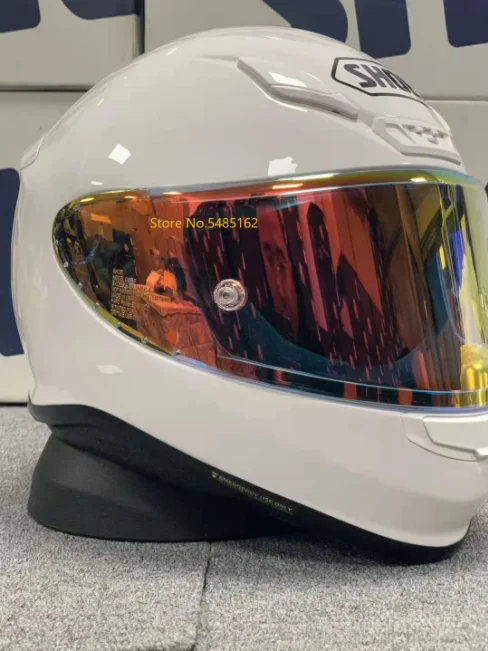 Casque de moto blanc brillant Z7, visage complet, pour l equitation,  ũν,  FF