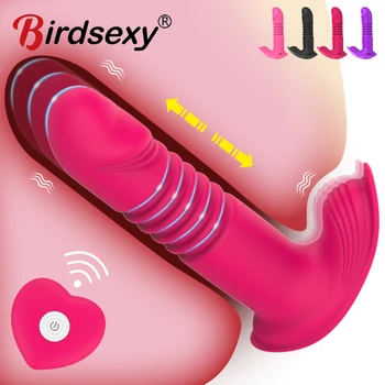 Remote Vibrator For Women Wearable Dildo Automatic Rotating Vagina Massage G Spot Clitoris Stimulate Masturbator Sexy Toy Female 1