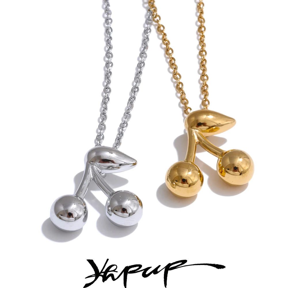 Yhpup Pendant Necklace 316L Stainless Steel Waterproof