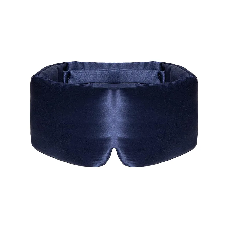 Luxurious Mulberry Silk Padded Sleep Mask for Ultimate Light Blocking and Comfort