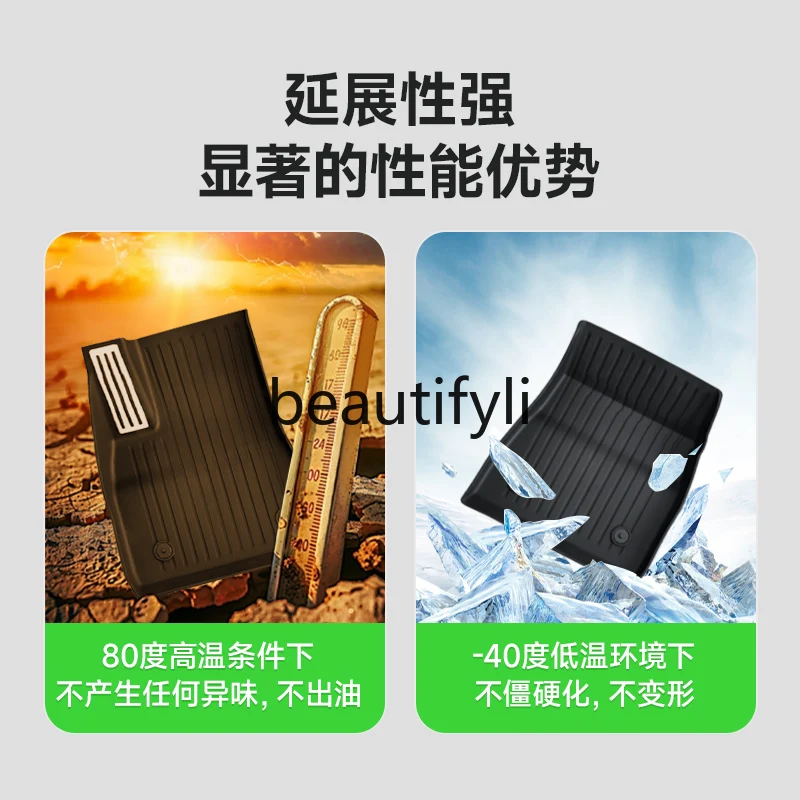 Model3Y special floor mat Modely original floor mat tpe car modification